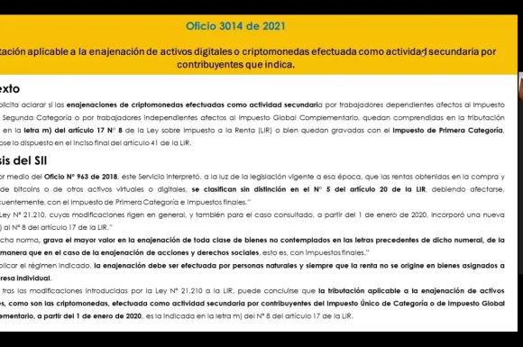 Profesor Ignacio Gepp analiza oficio 3014 del SII | Tributación aplicable a la enajenación…